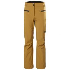 Spodnie narciarskie dla kobiet Helly Hansen Bellissimo 2. Brązowe spodnie snowboardowe damskie Helly Hansen, na zimę, bez wzorów, sportowe, narciarskie. Za 734.05 zł.