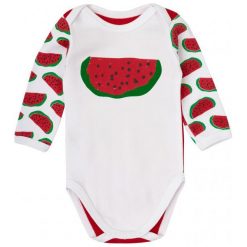 Garnamama Body Dziecięce Z Arbuzami 62 Czerwone. Czerwone body niemowlęce Garnamama, z nadrukiem. Za 33.00 zł.