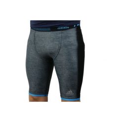 Spodenki adidas Techfit Chill Short Tights M S27030. Szare szorty męskie Adidas, m, bez wzorów. Za 68.50 zł.
