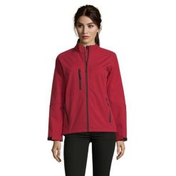 Kurtka Damska Roxy Soft Shell. Czerwone kurtki sportowe damskie SOL'S, s, bez wzorów, bez kaptura, trekkingowe. Za 219.99 zł.