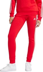 Adidas Spodnie damskie adidas Essentials 3-Stripes Fleece czerwone IY1719 L. Czerwone spodnie sportowe damskie Adidas, l, bez wzorów. Za 196.08 zł.