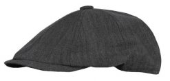 Lekki Kaszkiet Wiosenno-Letni - Alties - Peaky Blinders, Grafitowy. Szare czapki i kapelusze męskie Alties, na lato, bez wzorów, z bawełny. Za 79.00 zł.