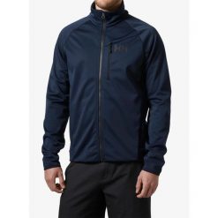 Kurtka polarowa męska Helly Hansen HP Windproof Fleece 2.0. Niebieskie kurtki sportowe męskie Helly Hansen, m, bez wzorów, z polaru, trekkingowe. Za 497.99 zł.