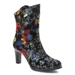 Czarne Botki Laura Vita Skórzane Eleganckie Buty Na Obcasie. Czarne kozaki damskie Laura Vita, ze skóry, bez obcasa, na obcasie. Za 439.00 zł.