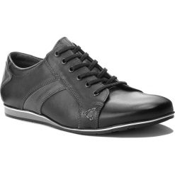 Półbuty SERGIO BARDI - Bernezzo FW127367318IG 101. Czarne półbuty na co dzień męskie Sergio Bardi, z materiału. W wyprzedaży za 179.00 zł.