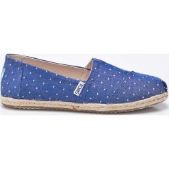 Toms - Espadryle Classic. Szare espadryle damskie Toms, z materiału. W wyprzedaży za 199.90 zł.