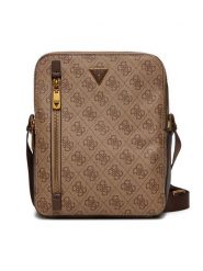 Guess Saszetka HMTOLO P4218 Beżowy. Brązowe saszetki męskie Guess, ze skóry. Za 309.99 zł.