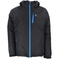 Kurtka narciarska 3 w 1 Peak Mountain Cixi. Czarne kurtki snowboardowe męskie Peak Mountain, m, bez wzorów, długie, bez kaptura, narciarskie. Za 429.00 zł.