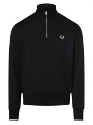 Fred Perry bluza nierozpinana Mężczyźni Bawełna czarny, M. Czarne bluzy męskie Fred Perry, m, bez wzorów, z bawełny, bez kaptura. Za 649.95 zł.