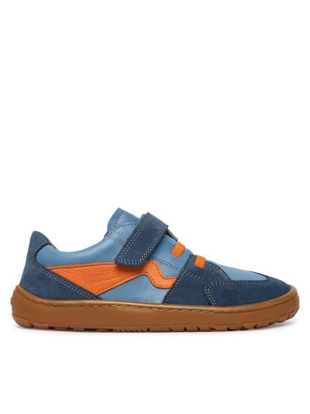 Froddo Sneakersy Barefoot River G3130286-1 D Niebieski. Niebieskie buty sportowe chłopięce Froddo, bez wzorów, ze skóry, bez zapięcia. Za 299.99 zł.