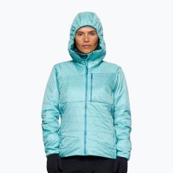 Kurtka ocieplana damska NORRONA Faketind Thermo40 Zip Hood. Niebieskie kurtki sportowe damskie NORRONA, s, bez wzorów, z materiału, bez kaptura, trekkingowe. Za 969.99 zł.