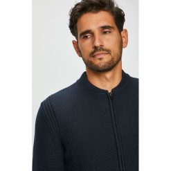 Tommy Hilfiger - Kardigan. Czarne kardigany męskie marki Tommy Hilfiger, z bawełny. Za 539.90 zł.