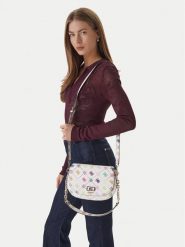 Guess Torebka HWGM99 28200 Biały. Białe torebki do ręki damskie Guess, z aplikacjami, ze skóry, bez dodatków. Za 659.99 zł.