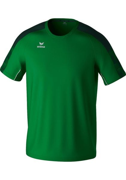 Koszulka Erima Evo Star. Zielone koszulki sportowe męskie Erima, l, bez wzorów, z materiału, bez kołnierzyka, bez ramiączek, do piłki nożnej. Za 140.00 zł.