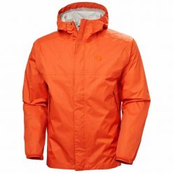 Kurtka przeciwdeszczowa męska Helly Hansen Loke Jacket. Brązowe kurtki męskie Helly Hansen, m, bez wzorów, sportowe, bez kaptura. Za 363.99 zł.