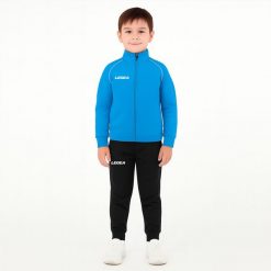 Komplet dresowy dla chłopca FLORIDA COLOR JUNIOR JR. Białe spodnie sportowe dla chłopców Legea, bez wzorów, z dresówki, sportowe, długie, na jogę i pilates. W wyprzedaży za 76.00 zł.