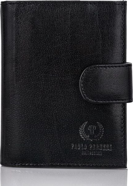 Paolo Peruzzi PAKOWNY PORTFEL MĘSKI SKÓRZANY RFID T-14-BL. Portfele męskie Paolo Peruzzi, bez wzorów. Za 92.16 zł.
