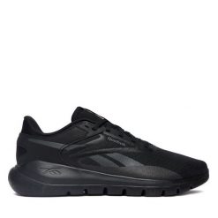 Sneakersy Reebok. Czarne buty sportowe męskie Reebok, bez zapięcia, na fitness i siłownię. Za 279.99 zł.