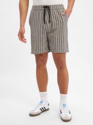 S.Oliver Szorty Mężczyźni czarny|wielokolorowy, L. Czarne krótkie spodenki sportowe męskie S.Oliver, l, bez wzorów, z bawełny. Za 249.95 zł.