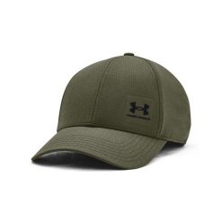 Czapka męska Under Armour ArmourVent Stretch Fit. Zielone czapki i kapelusze męskie Under Armour, bez wzorów, sportowe. Za 97.00 zł.