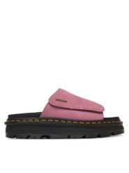Dr. Martens Klapki Zebzag DM42409650 Różowy. Czerwone klapki damskie Dr. Martens, bez wzorów, ze skóry, bez obcasa. Za 679.99 zł.
