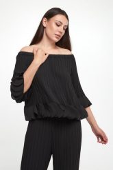 Bluzka damska plisowana JOSEPH RIBKOFF. Bluzki damskie Joseph Ribkoff, m, bez wzorów, bez kołnierzyka, bez ramiączek. Za 899.00 zł.