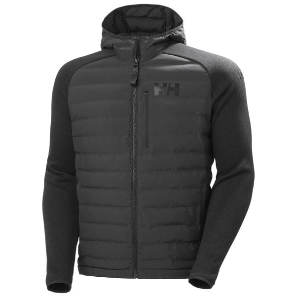 Kurtka puchowa Helly Hansen Arctic Ocean Hybrid. Brązowe kurtki męskie Helly Hansen, bez wzorów, z puchu, sportowe, bez kaptura. W wyprzedaży za 627.50 zł.