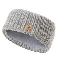 Trespass Coronet - Opaska unisex na głowę Ciemnoszary Marl. Szare czapki i kapelusze damskie Trespass, z aplikacjami, z dzianiny. Za 140.99 zł.