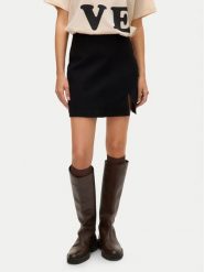 Vero Moda Spódnica jeansowa Nelly 10311322 Czarny Regular Fit. Czarne spódnice damskie Vero Moda, m, bez wzorów, z bawełny. Za 119.99 zł.