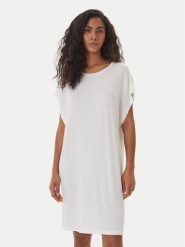 Emporio Armani Underwear Koszula nocna EW002965 AF19024 U1131 Biały Regular Fit. Białe koszule nocne damskie Emporio Armani Underwear, s, bez wzorów, z wiskozy. Za 329.99 zł.