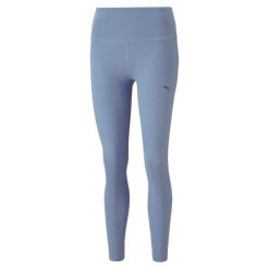 Legging 7/8 kobieta Puma Studio foundation. Niebieskie legginsy sportowe damskie Puma, bez wzorów, na fitness i siłownię. Za 239.99 zł.