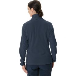 Bluza polarowa damska Vaude Rosemoor Fleece Jacket II. Niebieskie bluzy damskie Vaude, xl, bez wzorów, z materiału, bez kaptura. Za 395.10 zł.