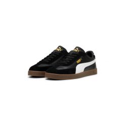 Buty damskie sportowe sneakersy Puma CLUB II ERA. Czarne obuwie sportowe damskie Puma, bez wzorów, z materiału, trekkingowe. Za 216.99 zł.