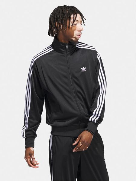 Adidas Bluza adicolor Classics IJ7058 Czarny Loose Fit. Czarne bluzy męskie Adidas, m, bez wzorów, z syntetyku, bez kaptura. Za 242.99 zł.