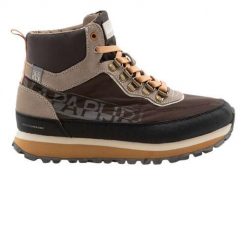 Buty turystyczne damskie Napapijri Napa Raindrum. Brązowe obuwie sportowe damskie Napapijri, bez wzorów, trekkingowe. Za 449.00 zł.