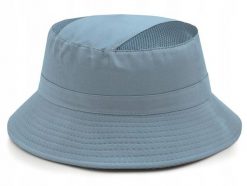Przewiewny Kapelusz Bucket (Wędkarsko-Działkowy) - Pako Jeans - Niebieski. Niebieskie czapki i kapelusze męskie Pako Jeans, na lato, bez wzorów, z bawełny. Za 49.99 zł.