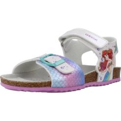 Sandały GEOX J ADRIEL GIRL A Wielokolorowy. Sandały damskie Geox, bez wzorów, z syntetyku, bez obcasa, bez zapięcia. Za 151.99 zł.