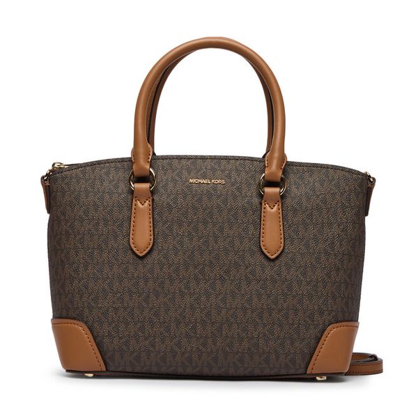 Torebka MICHAEL Michael Kors. Brązowe torebki do ręki damskie MICHAEL Michael Kors, bez wzorów, klasyczne, bez dodatków. Za 867.99 zł.