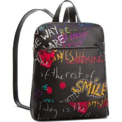 Plecak DESIGUAL - 18WAXPD0 2000. Czarne plecaki damskie Desigual, ze skóry ekologicznej, eleganckie. W wyprzedaży za 249.00 zł.