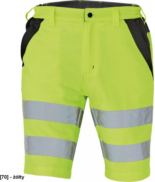 MAX VIVO HV - spodenki - żółty 68. Żółte krótkie spodenki sportowe męskie CERVA, m, bez wzorów. Za 166.48 zł.