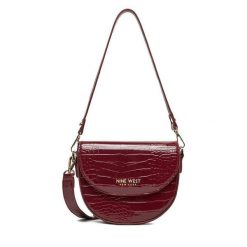 Torebka Nine West. Czerwone torebki do ręki damskie Nine West, bez wzorów, klasyczne, bez dodatków. Za 189.99 zł.