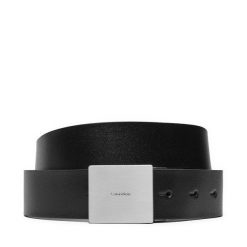 Pasek Męski Calvin Klein. Czarne paski damskie Calvin Klein, bez wzorów, casualowe. Za 149.99 zł.