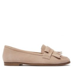 Lordsy Tamaris. Brązowe mokasyny damskie Tamaris. Za 349.99 zł.