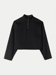 4F Bluza 4FWAW24TSWSF1337 Czarny Loose Fit. Czarne bluzy damskie 4f, xs, bez wzorów, z bawełny, bez kaptura. Za 99.99 zł.