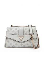 Guess Torba HWPG95 21210 Biały. Białe torebki do ręki damskie Guess, z aplikacjami, ze skóry, sportowe, bez dodatków. Za 379.99 zł.