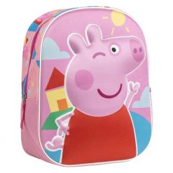 Plecak Cerda Peppa Pig 3D. Czerwone torby i plecaki dziecięce Cerda, z materiału. Za 66.85 zł.