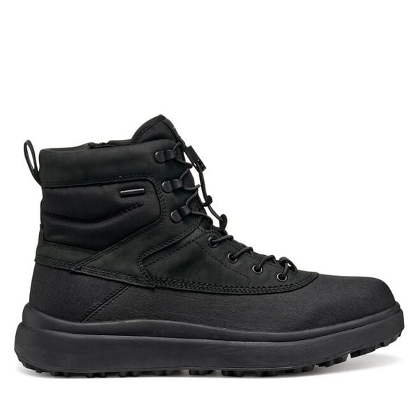 Trekkingi Geox. Czarne buty sportowe męskie Geox, bez zapięcia, trekkingowe. Za 615.99 zł.