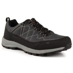 Buty trekkingowe dla meżczyzn Regatta SAMARIS LITE LOW. Czarne trekkingi męskie Regatta. Za 259.99 zł.