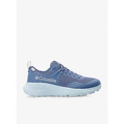 Buty trailowe damskie Columbia Konos TRS Outdry. Niebieskie obuwie sportowe damskie Columbia, bez wzorów, do biegania. Za 498.69 zł.