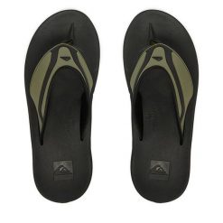 Japonki Quiksilver. Zielone klapki męskie Quiksilver. Za 129.99 zł.